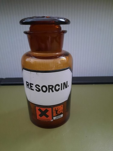 Vecchia bottiglia farmacia