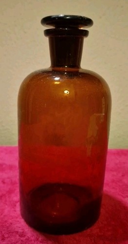 Vecchia bottiglia farmacia