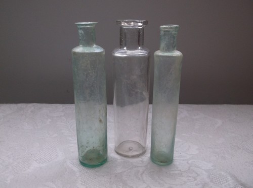 Lotto antiche bottiglie - di, 3