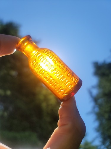 Vecchia bottiglia farmacia - bottiglia, da